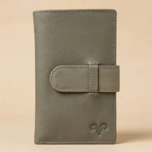 Wild Woolly Leather Travel Wallet for Men