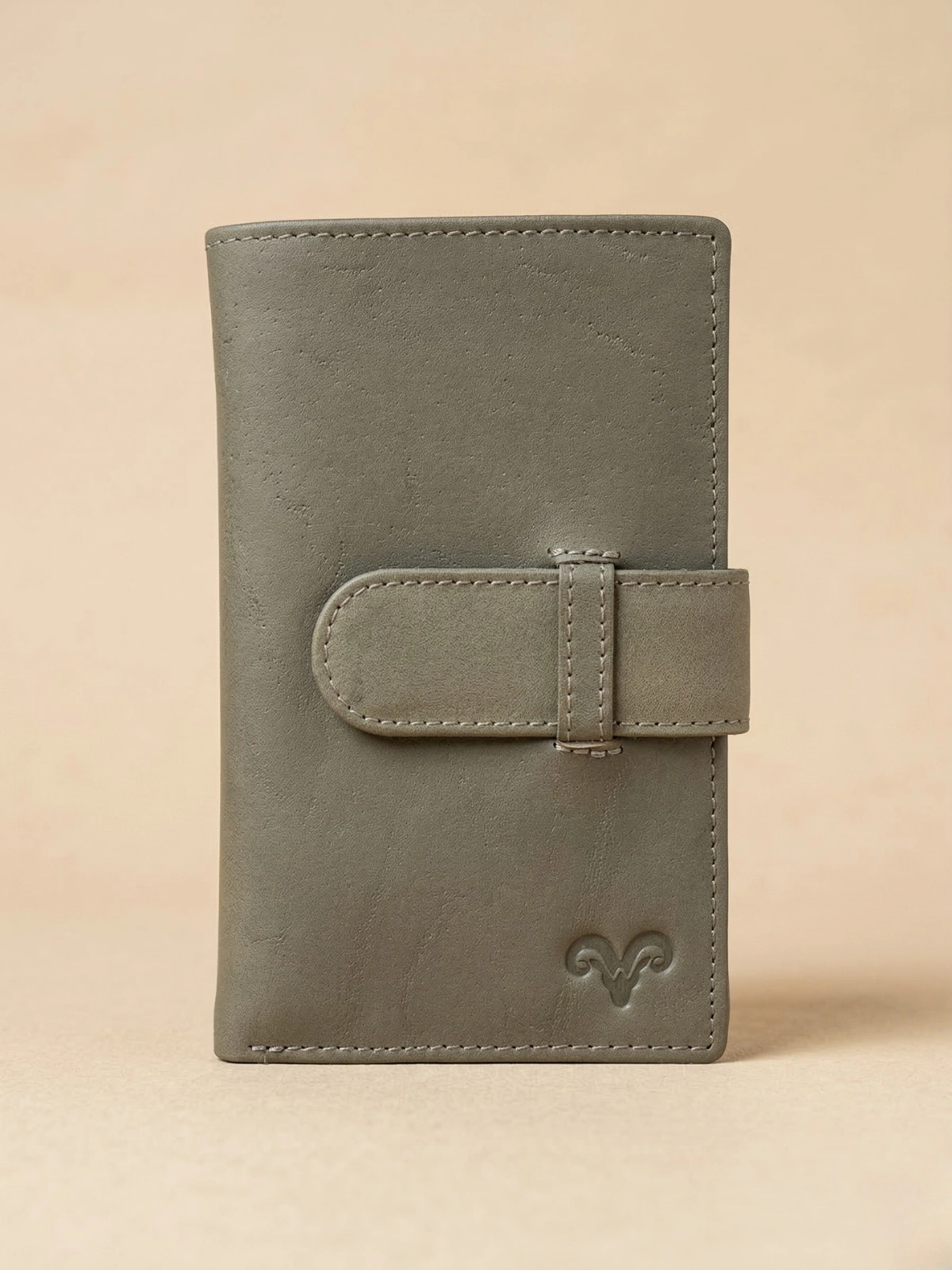 Wild Woolly Leather Travel Wallet for Men
